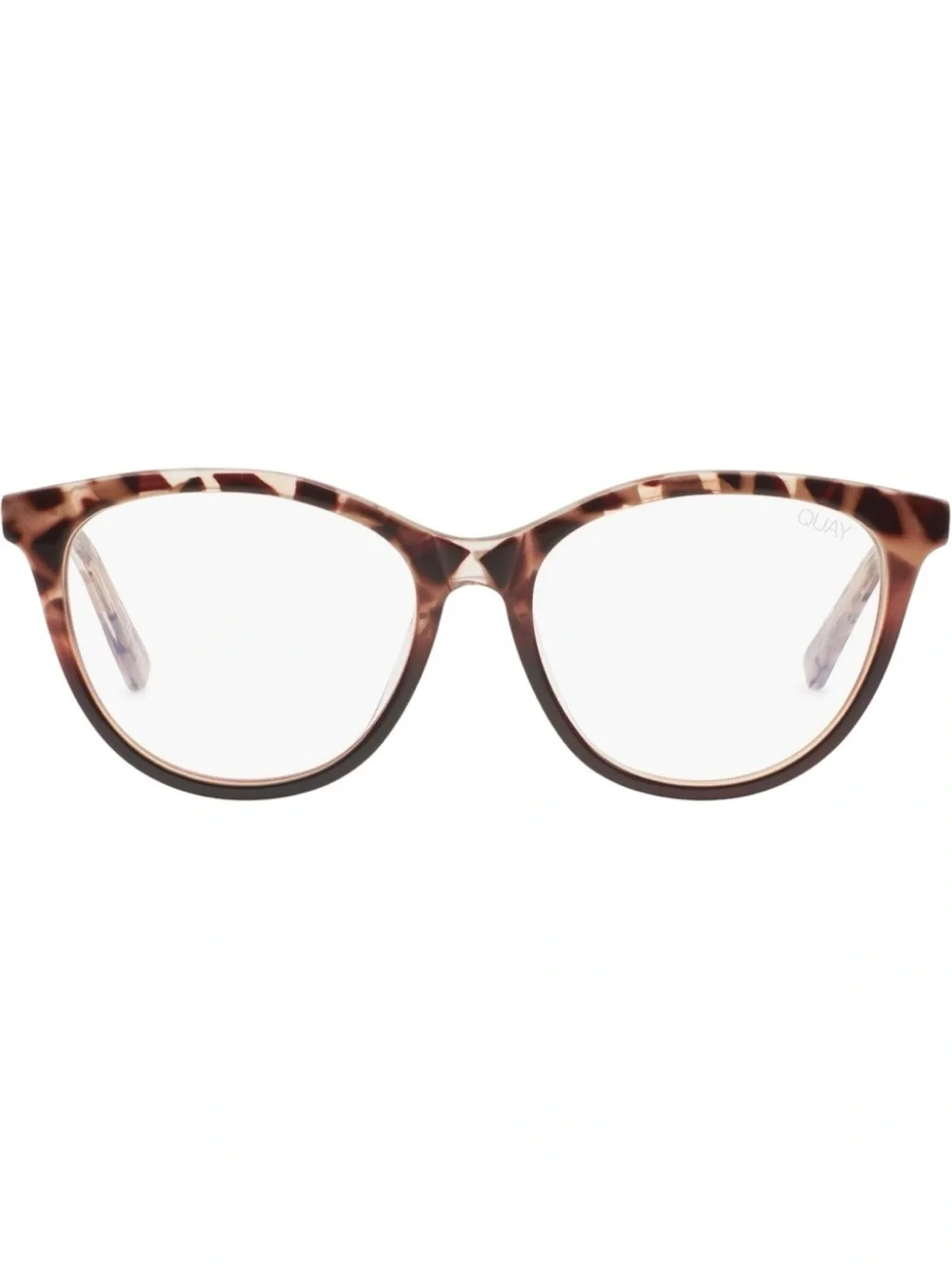 QUAY All Nighter 55mm Cat Eye Reading Glasses Tortoise Like New